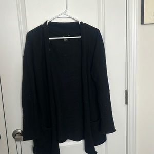 Black cardigan